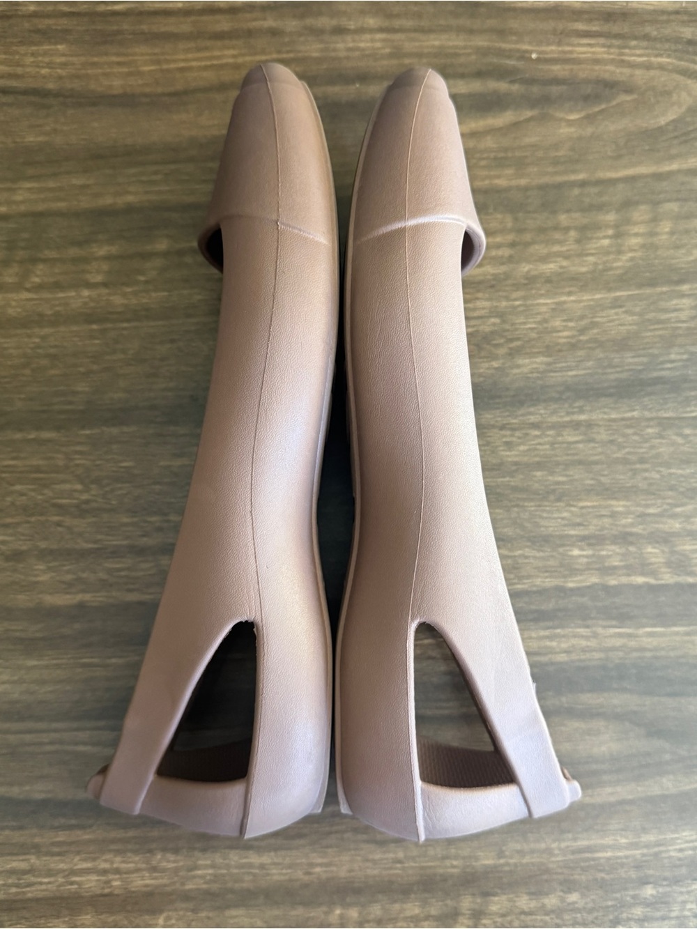 Crocs Sienna Ballet Flats W9 Mauve Taupe Brown Slip On Comfort Shoes 202811 - Picture 6 of 9